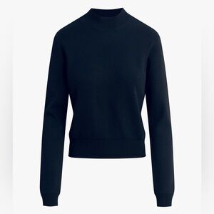 The long sleeve black Whitney top by favorite daughter